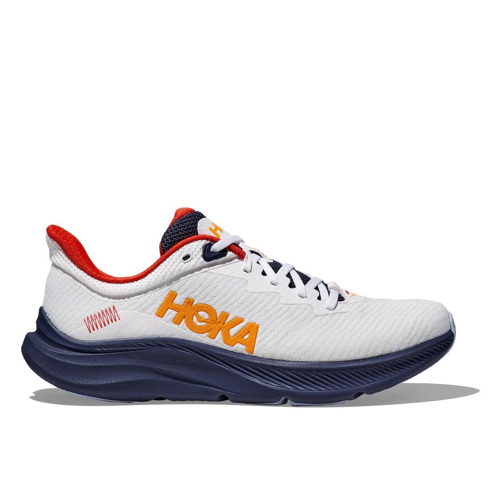 Hoka Solimar Men's Running Shoe - White/Nautical Dusk