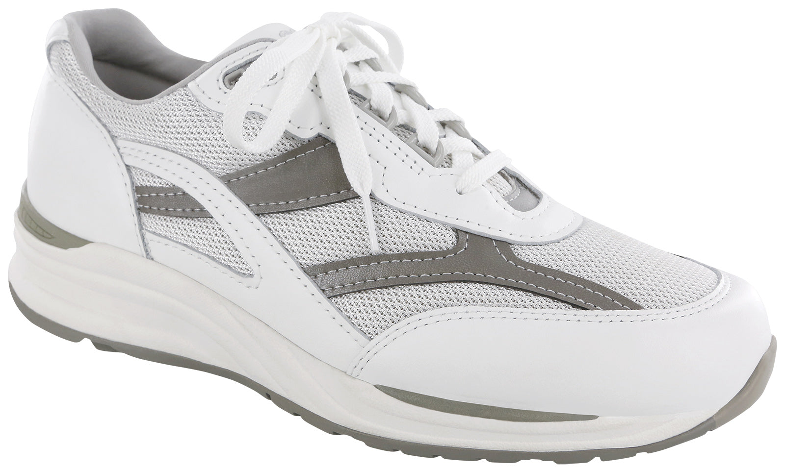 SAS Journey Mesh Lace White/Gray - view 1