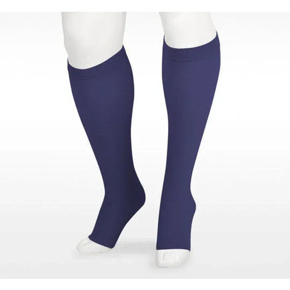 Juzo 15-20 Soft Knee OT Compression Stocking - Navy