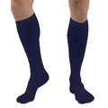 Juzo 15-20mmHg Cotton Compression Sock - Navy