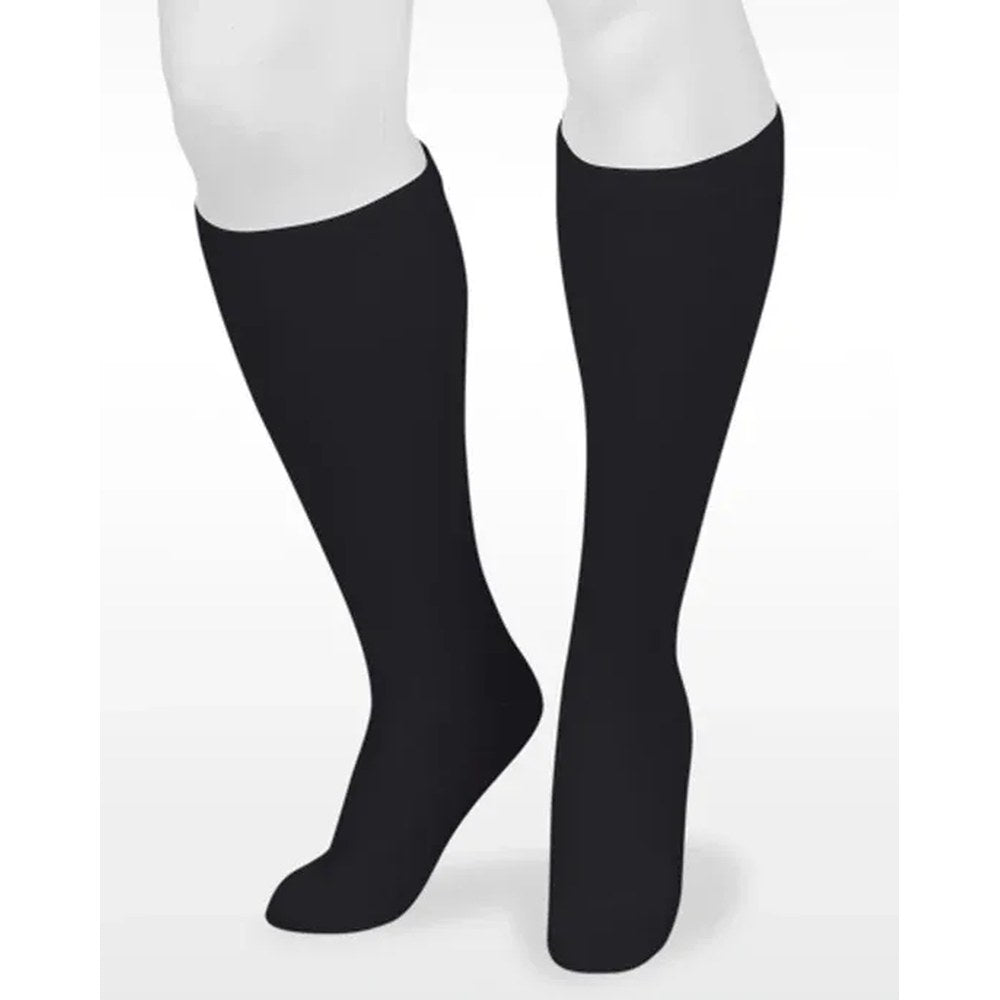 Juzo Basic Casual Knee Compression Stocking - Black