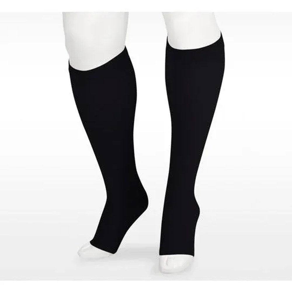 Juzo Soft Knee OT Compression Stocking - Black