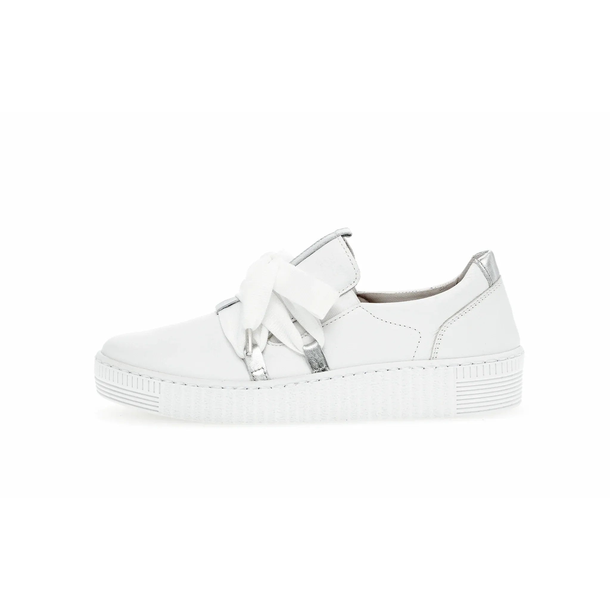 Kanner Bow Sneaker Women's Casual Shoe - Cervo/Metallic weiss/silber (ice)