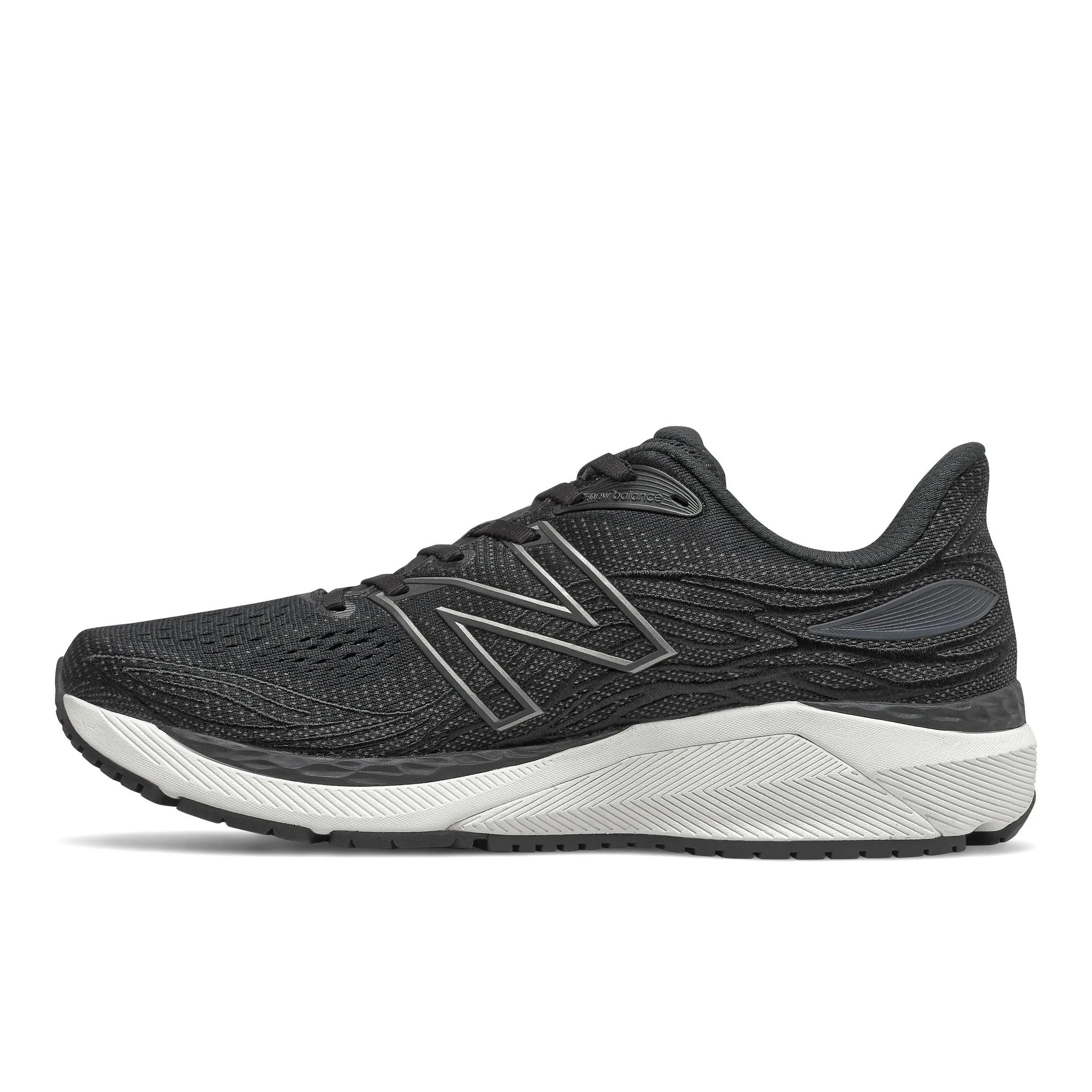 New Balance 860 Running Men's Shoe - Black/White