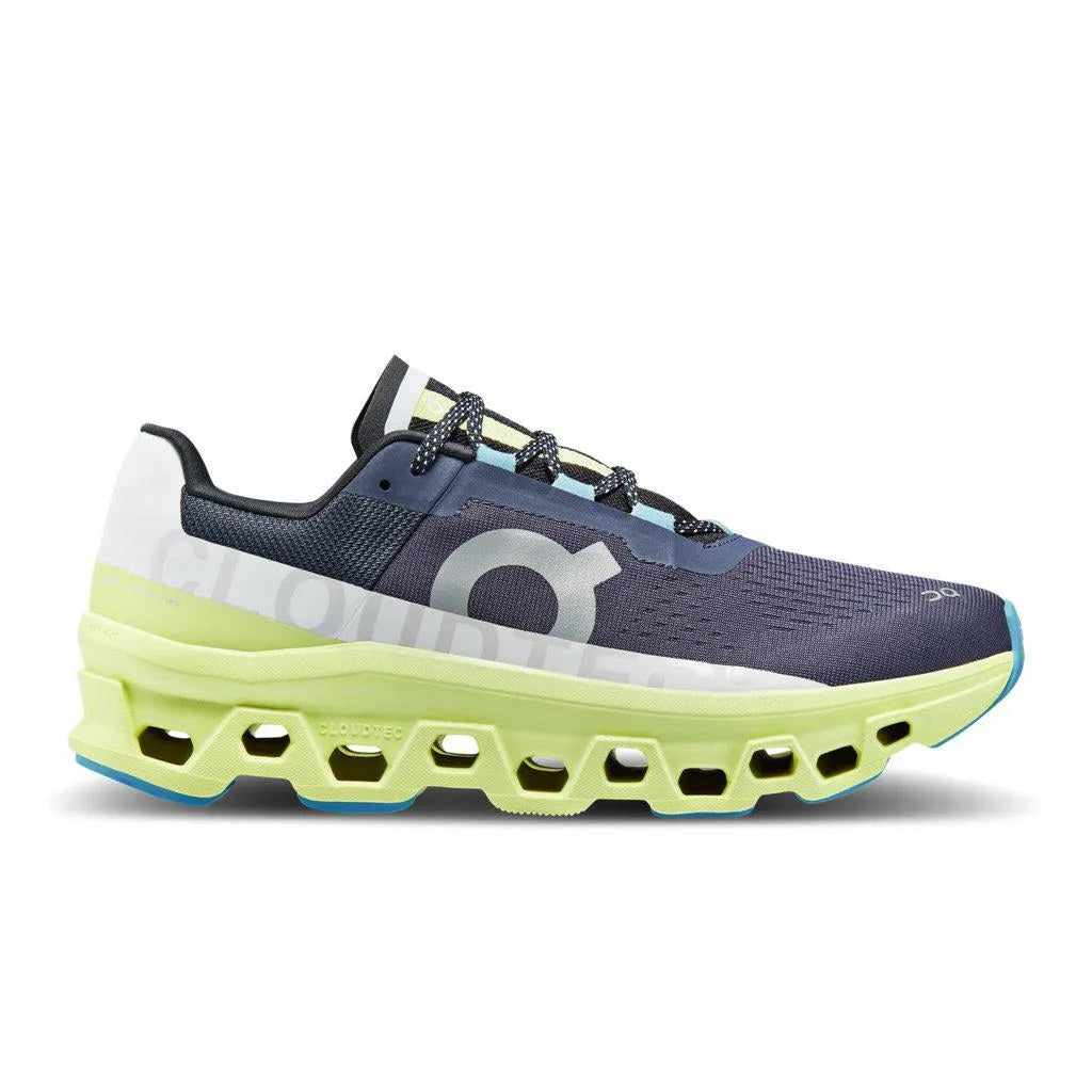 On Cloudmonster Men's Running Shoe - Iron/Hay
