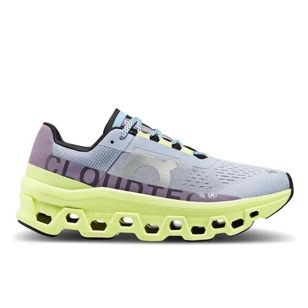 On Cloudmonster Men's Running Shoe - Nimbus/Hay