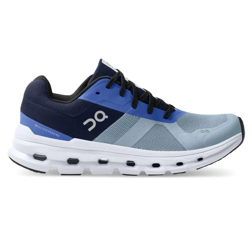 On Cloudrunner Men's Running Shoe - Chambray L Midnight