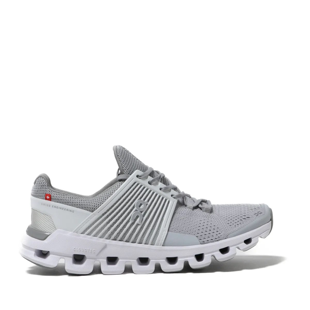 On CloudSwift Women's Running Shoe - Glacier/White