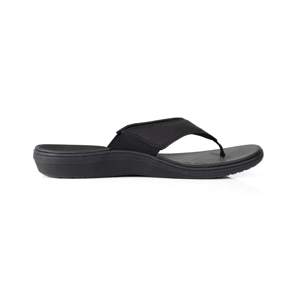 Powerstep Archwear Sandals Men's Orthotic Insole - Black