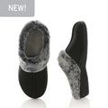 Powerstep Clog Slippers Women's Orthotic Insole - Black