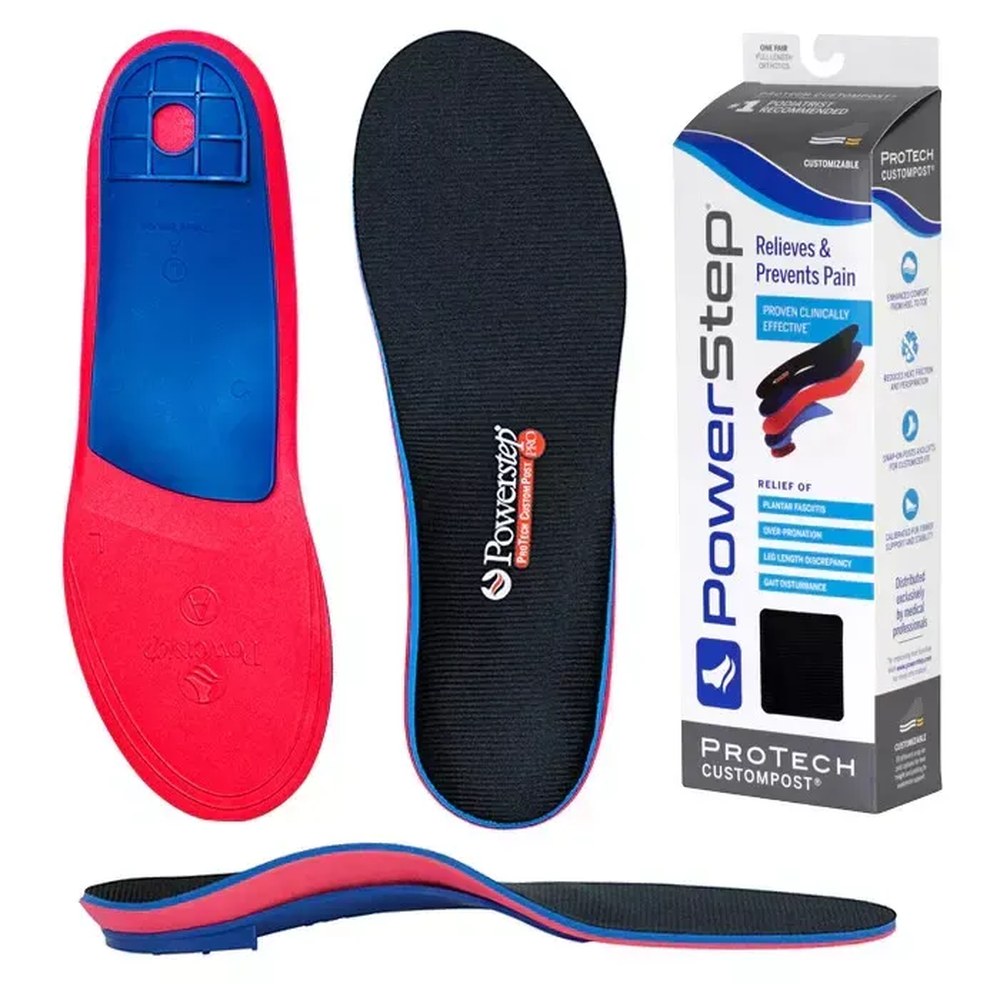 Powerstep Custompost Orthotic Insole - Blue