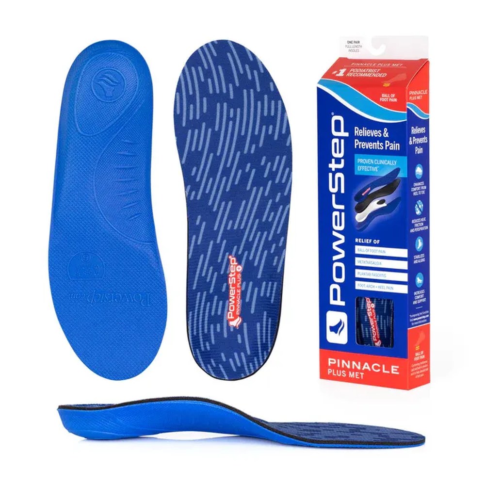 Powerstep Pinnacle PLUS Orthotic Insole - Red