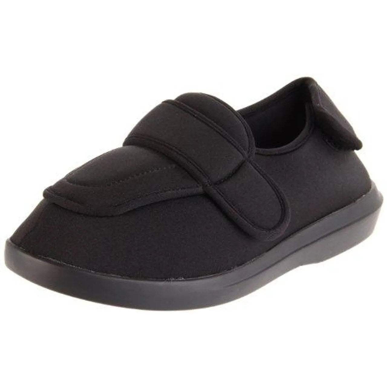 Propet Cronus Velcro Slippe Women's Shoe - Black