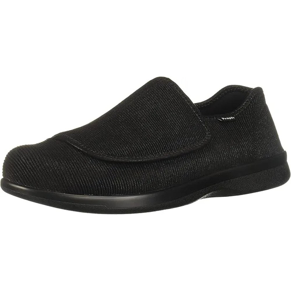 Propet Cush N Foot Men's Shoe - Black Corduroy