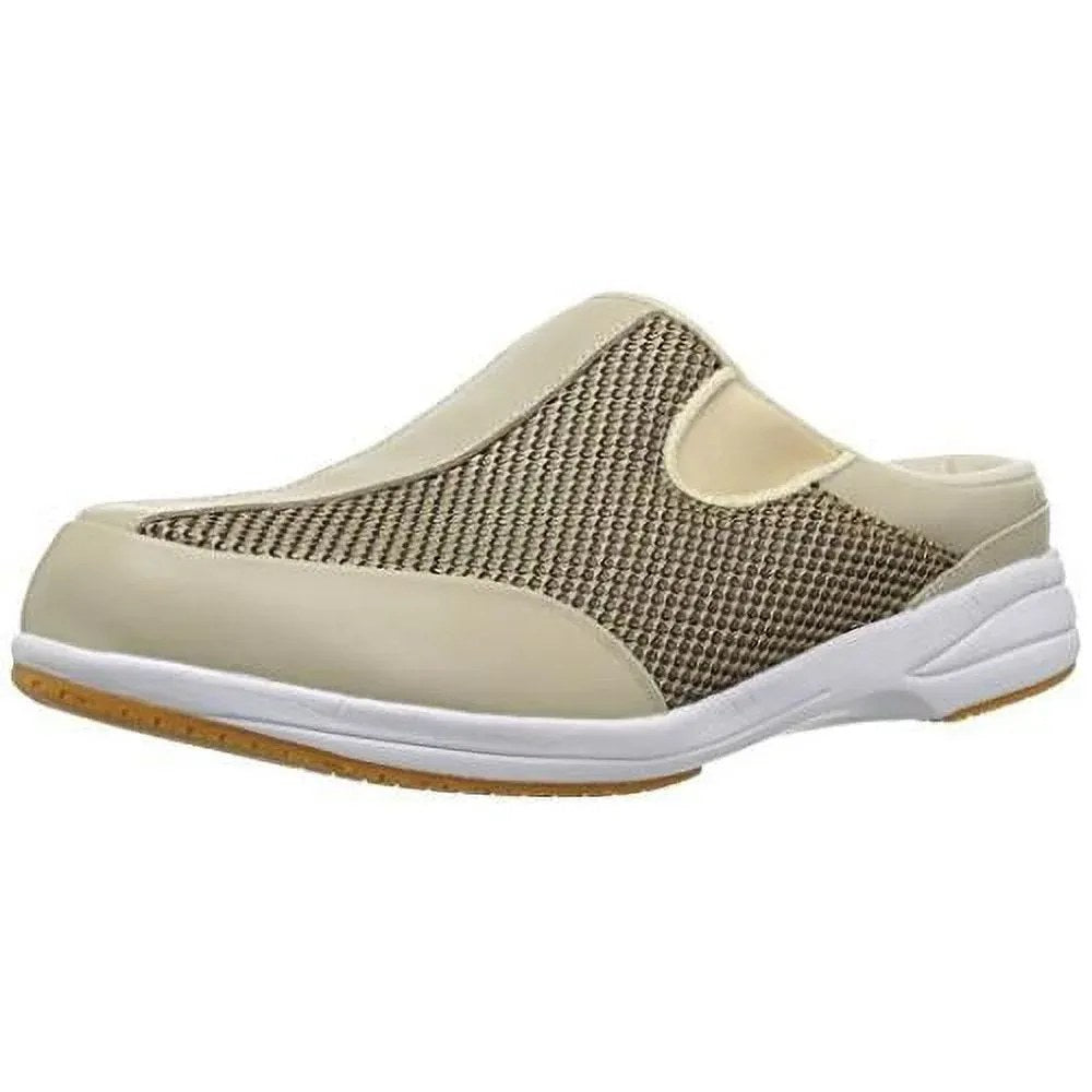 Propet Slide Walker Nonslip Women's Sandal - Gold Mesh