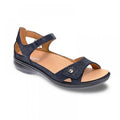 Revere Bali Closed Heel San Women's Sandal - Black Lizard