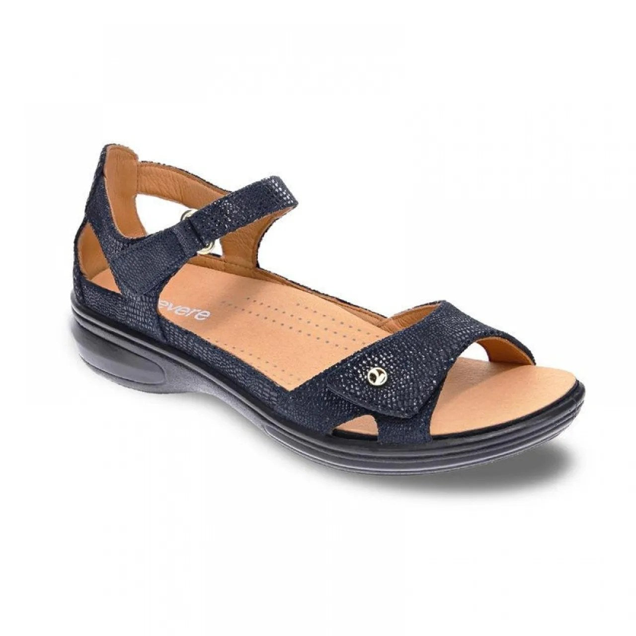 Revere Barcelona Sandal Women's - Black Croc