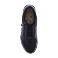 Revere Boston Leather Zip Women's Casual Shoe - Black French