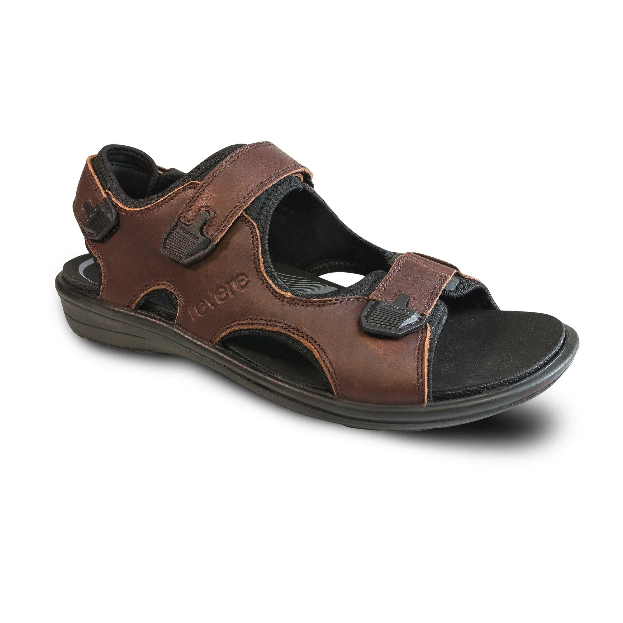 Revere Montana II Men's Sandal - Whiskey