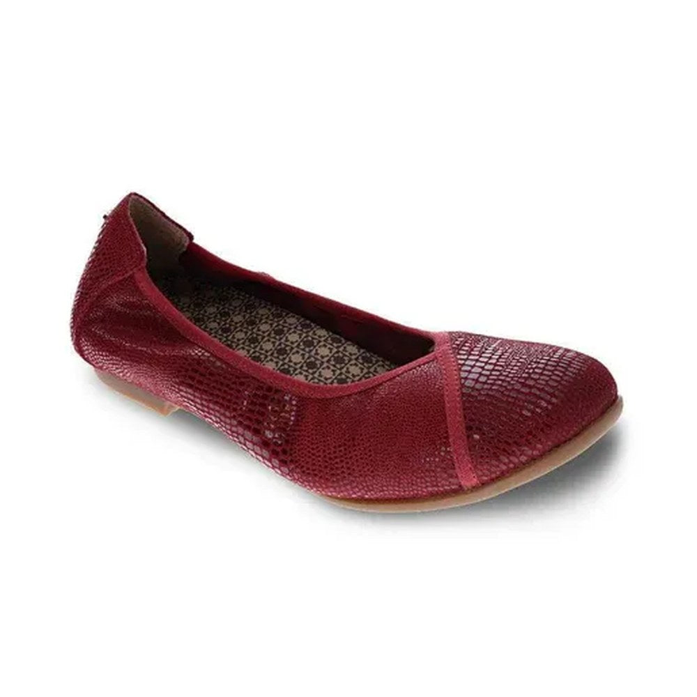 Revere Nairobi Women's Casual Shoe - Cherry Lizard