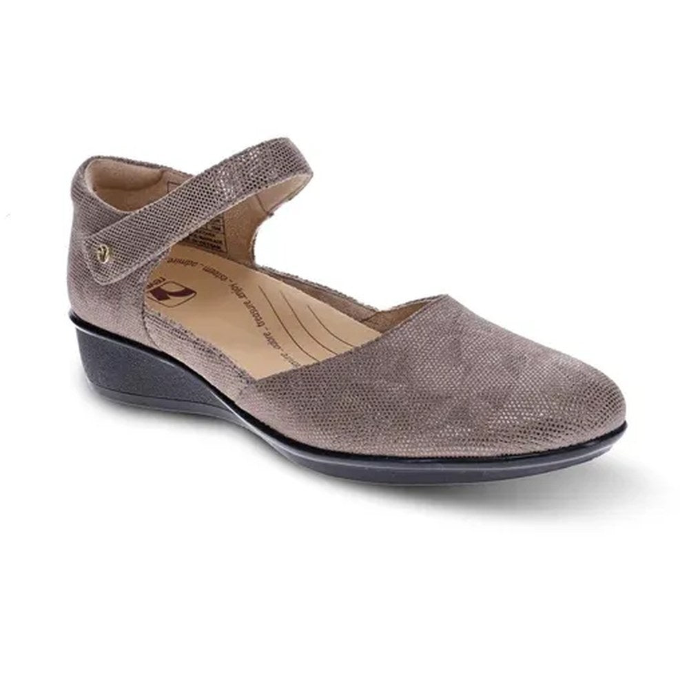 Revere Osaka Women's Casual Shoe - Champagne Angle