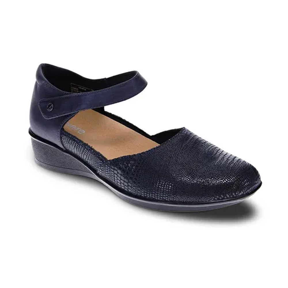 Revere Osaka Women's Casual Shoe - Navy Lizard