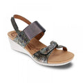 Revere Tahiti Peacock Women's Sandal - Peacock Python