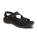Revere Zanzibar Women's Sandal - Black Lizard