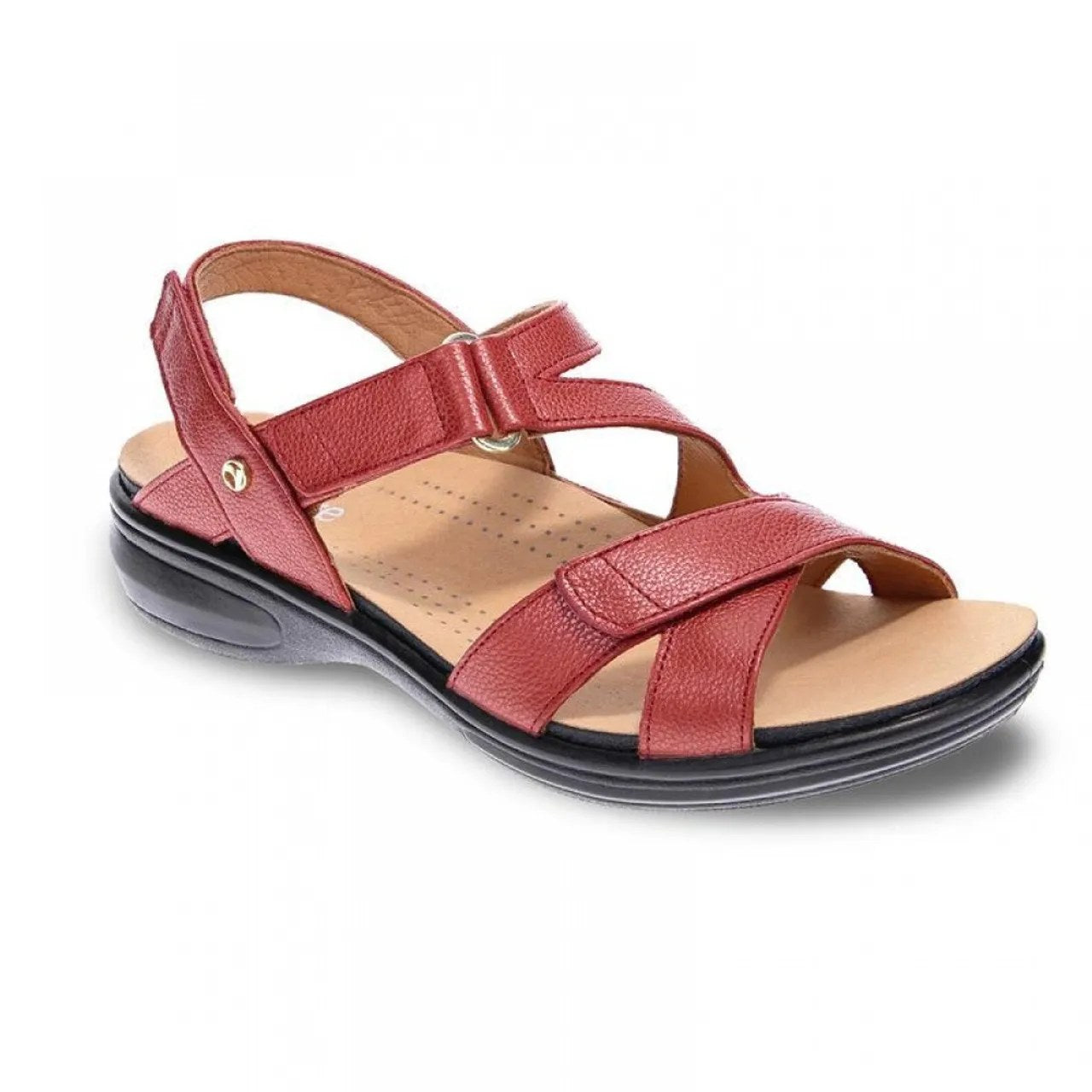 Revere Zanzibar Women's Sandal - Ruby Metallic