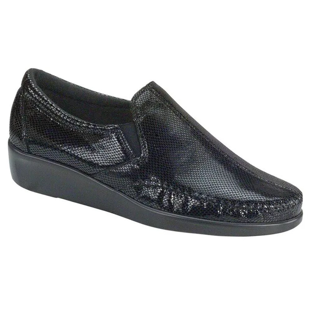 SAS Dream Women's Casual Shoe - Black Snake
