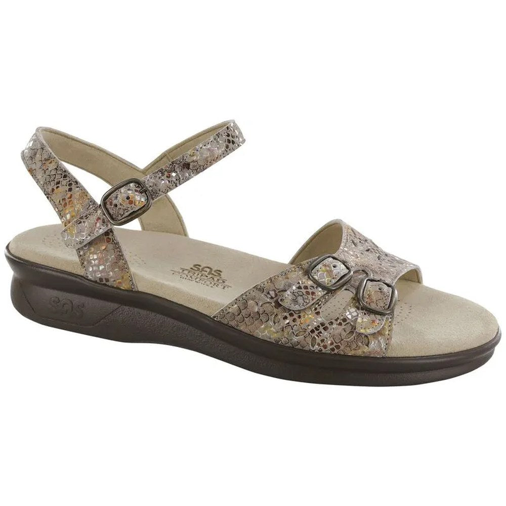 SAS Duo Women's Sandal - Multisnake/Taupe