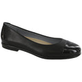SAS Luxe Blk Suede/Pat Women's Casual Shoe - Black Suede / Pat