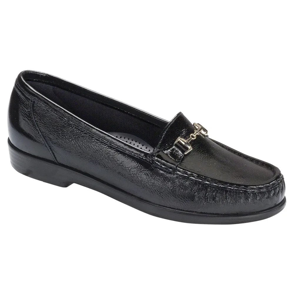 SAS Metro-P Women's Casual Shoe - Black Patent
