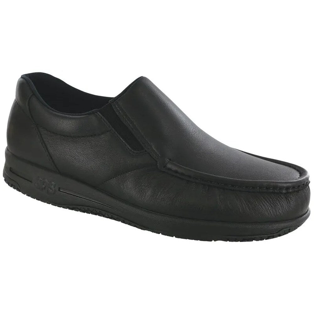 SAS Navigator Non Slip Men's Casual Shoe - Black Matte