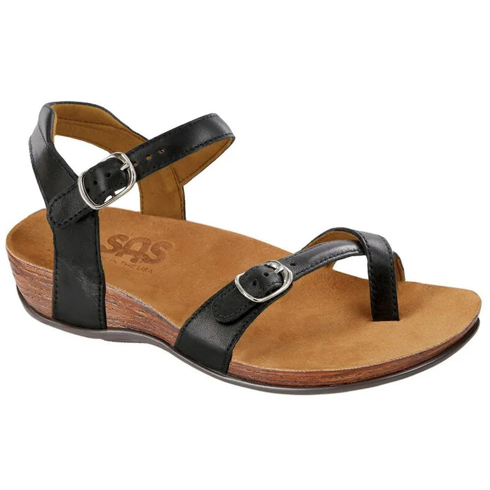SAS Pampa Women's Sandal - Black