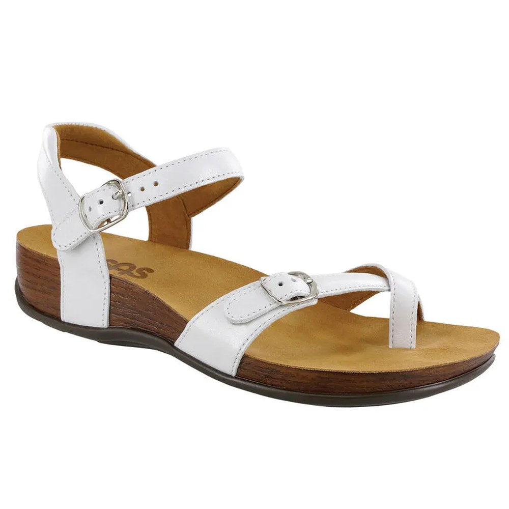 SAS Pampa Women's Sandal - Pearl White