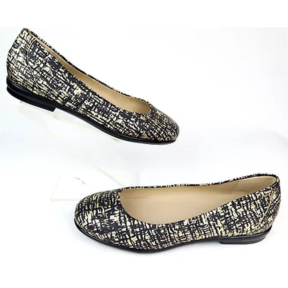 SAS Scenic Slip-On Women's Casual Shoe - Black/Gold
