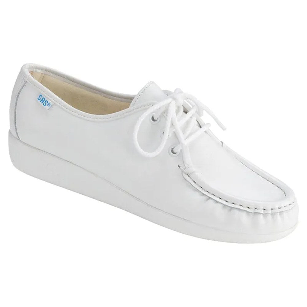 SAS Siesta Lace Up Women's Casual Shoe - White