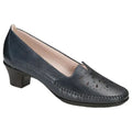 SAS Sonyo Slip On Heel Women's Casual Shoe - Alfa Navy