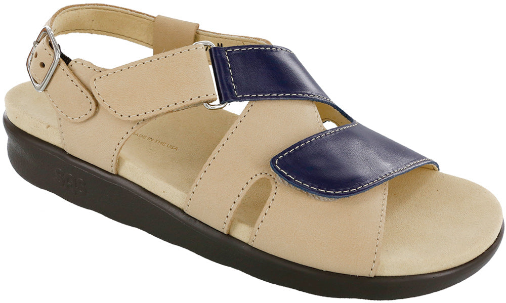 SAS Huggy Blue/Taupe