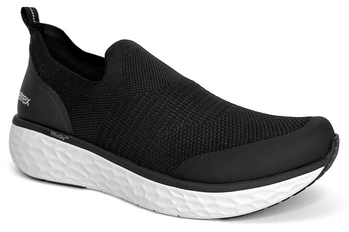 Aetrex Dash men's casual shoe in Black