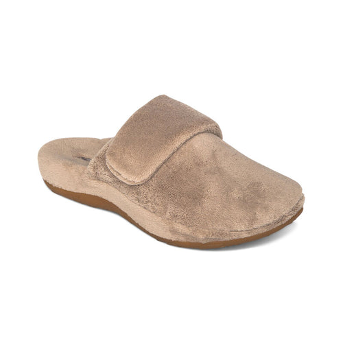 Aetrex FE202 Women's Slipper in Coffee