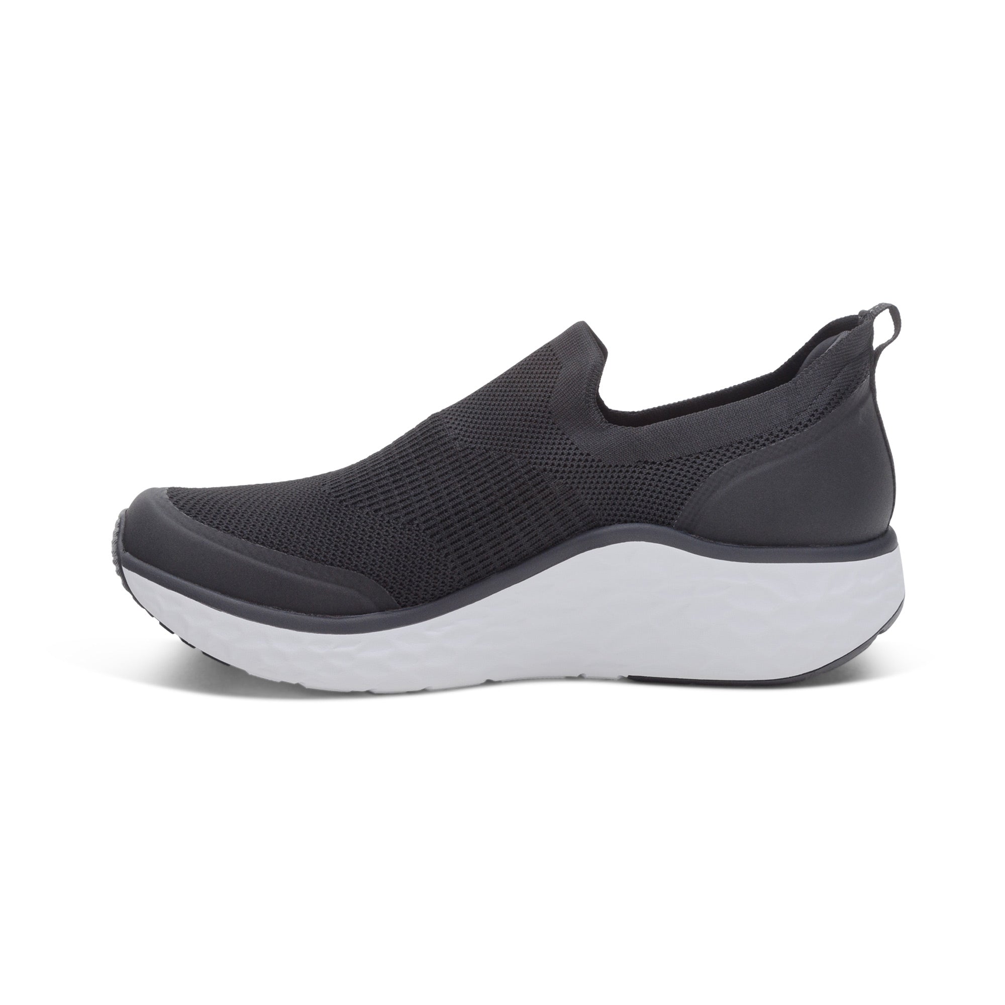 Aetrex Dash men's casual shoe in Black
