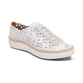 Aetrex Charlotte women's walking shoe in White