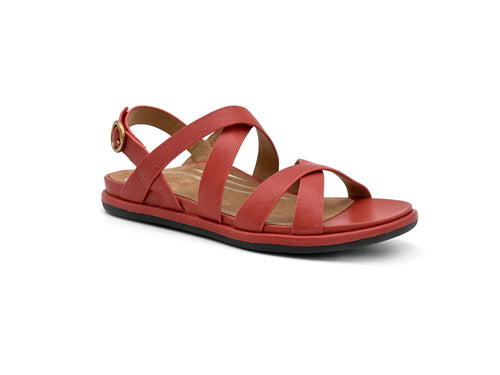 Aetrex Piper women's sandal in Terracotta