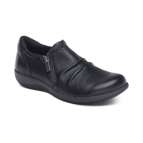 Aetrex Katie Monk women's casual shoe in Black