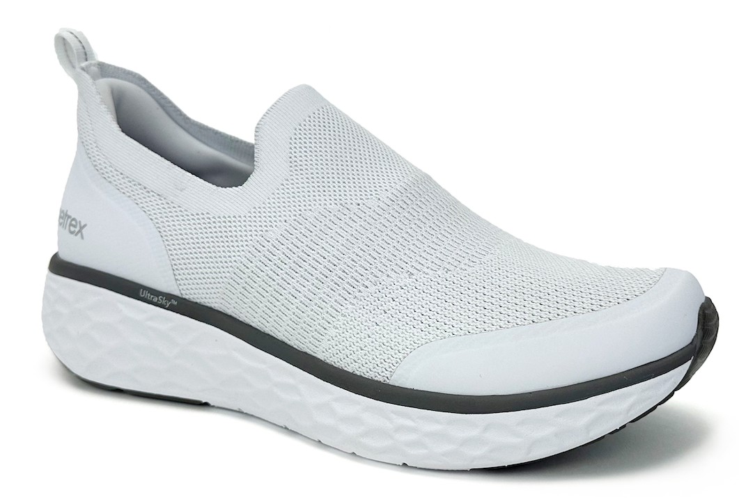 Aetrex Dash men's casual shoe in White