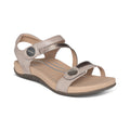 Aetrex Jess Adjustable women's sandal in Smoke