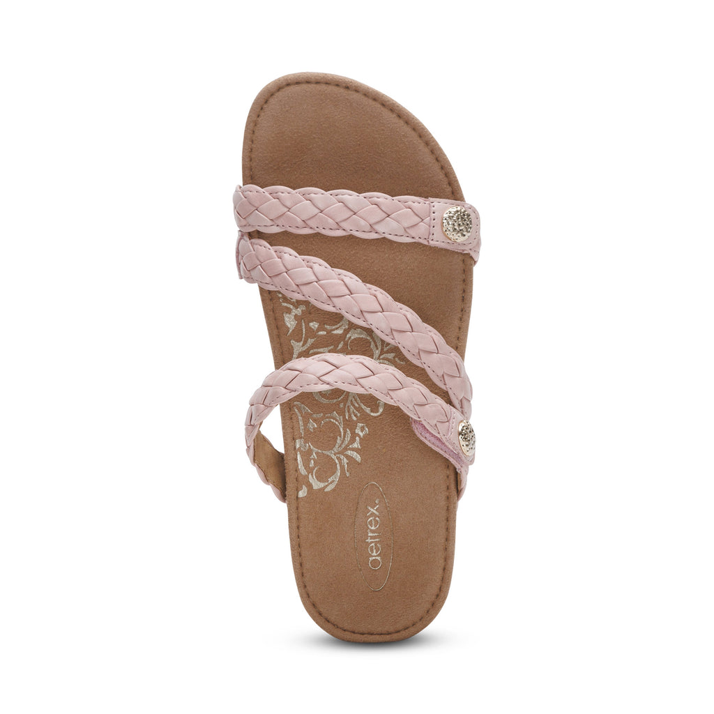 Aetrex Josie Women's Sandal in Rose