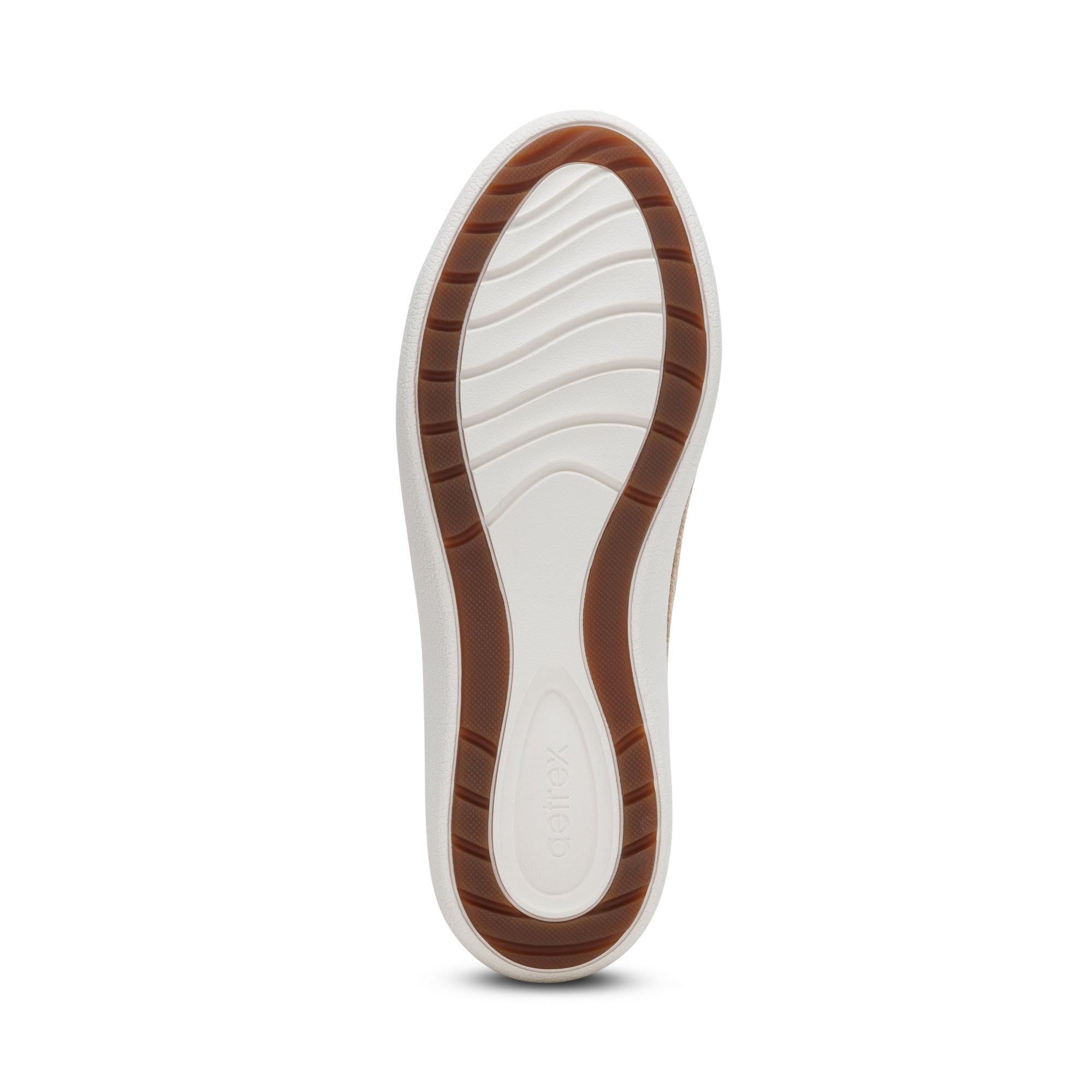 Aetrex Charlotte women's walking shoe in White